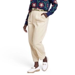 Rowing Blazers Highrise Light Cream Corduroy Pants